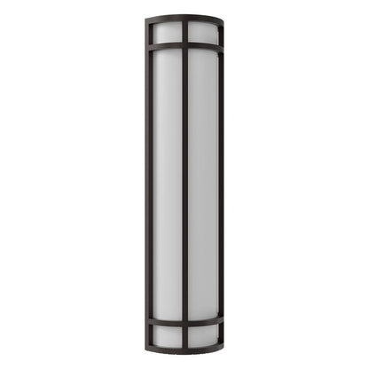 Westgate LED 24" Outdoor/Indoor Wall Sconce, 25W, 5000K, Led Commercial Lighting - Black - Sonic Electric