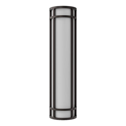 Westgate LED 24" Outdoor/Indoor Wall Sconce, 25W, 5000K, Led Commercial Lighting - Oil - Rubbed Bronze - Sonic Electric