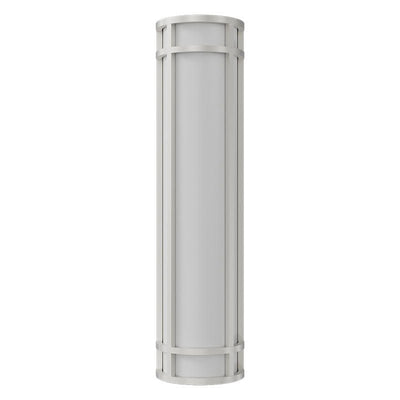 Westgate LED 24" Outdoor/Indoor Wall Sconce, 25W, 3000K/4000K/5000K, Led Commercial Lighting - Silver
