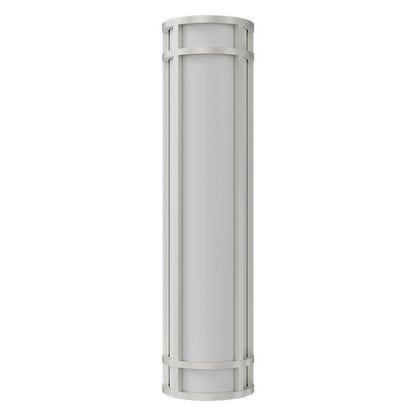 Westgate LED 24" Outdoor/Indoor Wall Sconce, 25W, 5000K, Led Commercial Lighting - Silver - Sonic Electric