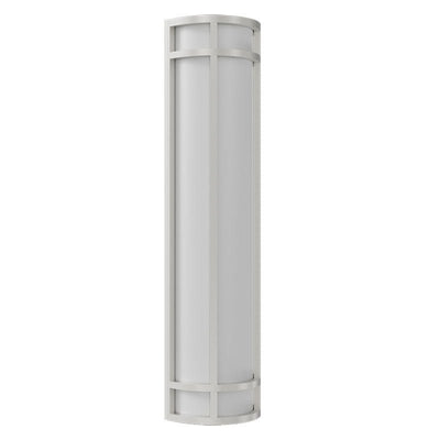 Westgate LED 24" Outdoor/Indoor Wall Sconce, 25W, 5000K, Led Commercial Lighting - Silver - Sonic Electric