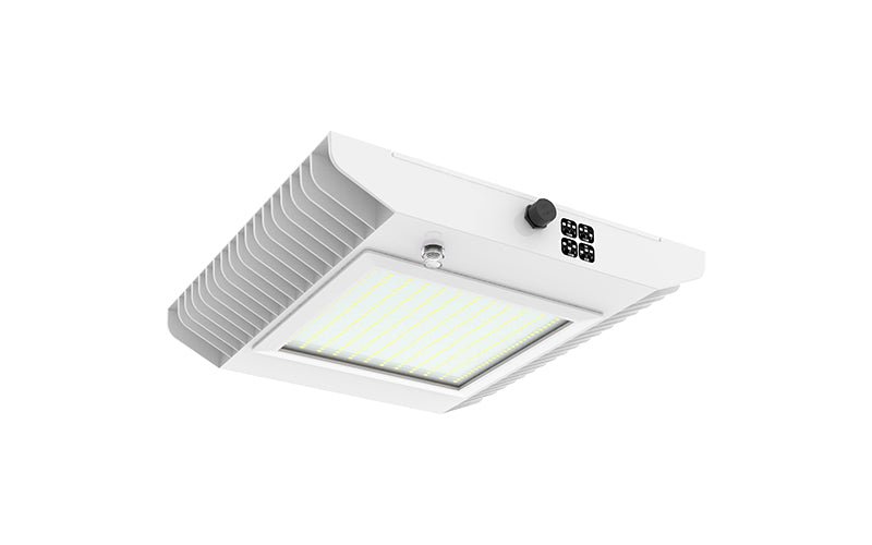 Westgate 80W, 5000K, GSX-SRFC-80-150W-50K-80W-50K, LED Multi-Power Surface Mount Gas Station Canopy Light - White