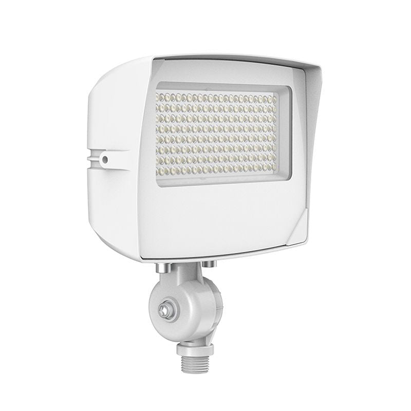 Westgate LF4MAX - SM - 15 - 35W - MCTPB - KN - P - WH Small Maximum - Feature Round - Back Flood Light with Knuckle, 15W/25W/35W, 30K/40K/50K - White - Sonic Electric
