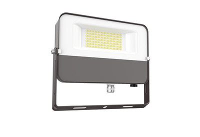Westgate LFE-15W-50K-TR, 120V 15W Compact LED Flood Light Trunnion, UL Listed - Dark Bronze