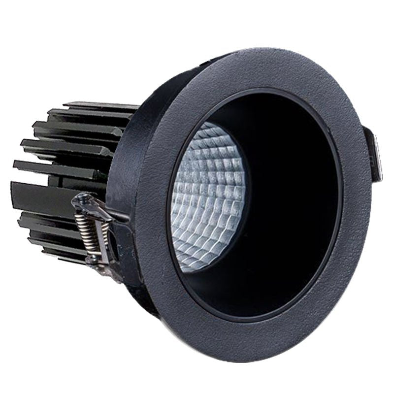 Westgate LRD - 10W - MCT5 - 3WTR - ABK LED 3" Architectural Winged Recessed Lights - Open Trim, 10W, 27K/30K/35K/40K/50K - Black - Sonic Electric