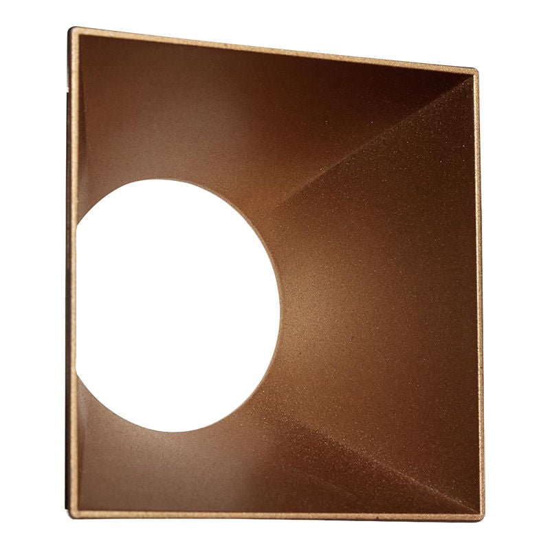 Westgate LRD - TL - 10W - MCT5 - 4S - MG LED 4" Square Architectural Trimless Recessed Lights, 10W, 27K/30K/35K/40K/50K - Matte Gold - Sonic Electric