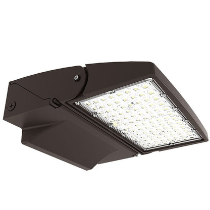 Westgate Modern Adjustable Wall Pack, 120W, 5000K, Led Outdoor Light - Powder Coat - Sonic Electric