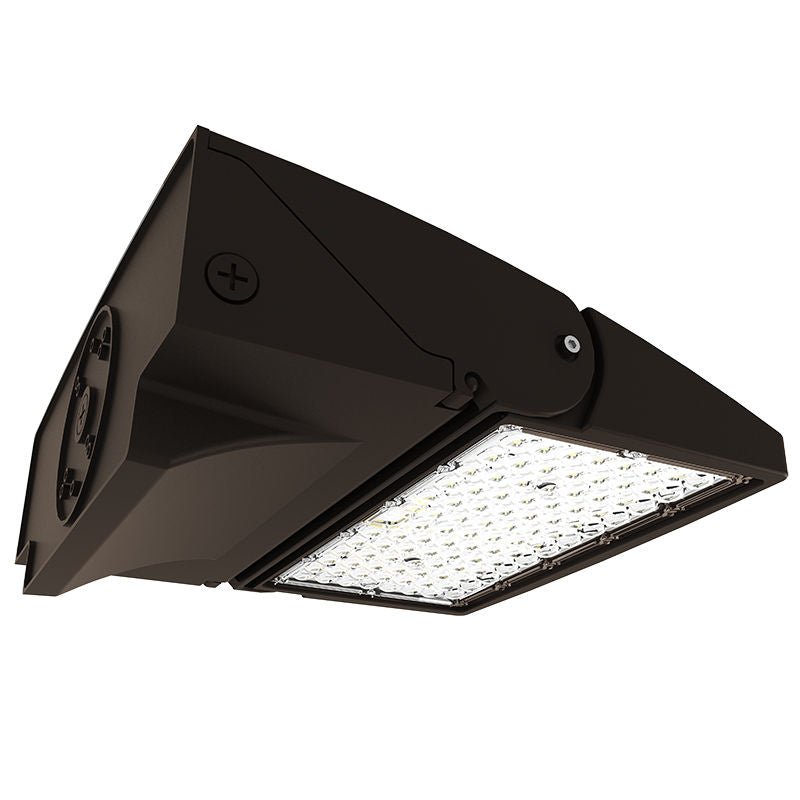 Westgate Modern Adjustable Wall Pack, 120W, 5000K, Led Outdoor Light - Powder Coat - Sonic Electric