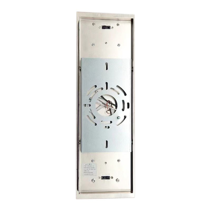 Westgate Modern Indoor Wall Sconce, 20W, 5000K, Led Light Bulbs - Brushed Nickel - Sonic Electric