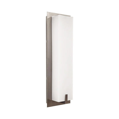 Westgate Modern Indoor Wall Sconce, 20W, 5000K, Led Light Bulbs - Brushed Nickel - Sonic Electric