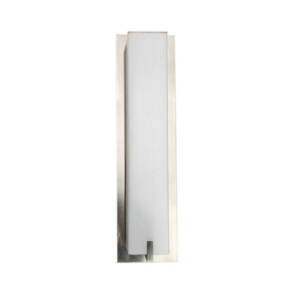 Westgate Modern Indoor Wall Sconce, 25W, 5000K, Led Light Bulbs - Brushed Nickel - Sonic Electric