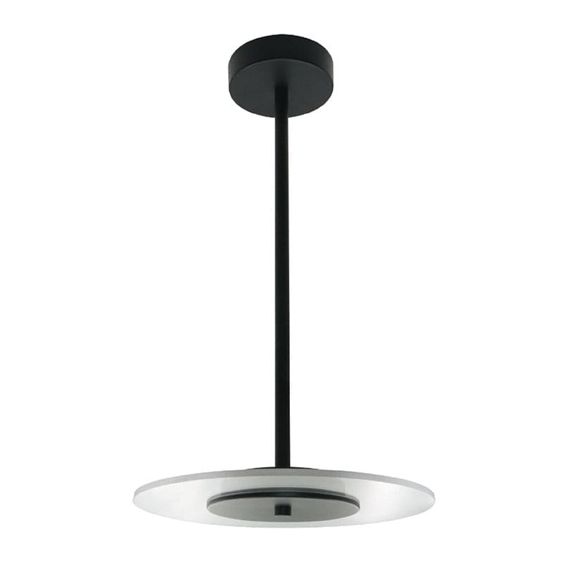 Westgate 18W, 5000K, LDAP-10-MCT5, Modern LED 3CCT Flush Mount Drum - Black