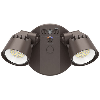 Westgate No - Sensor X - Gen Advance Security Lights, 20W, 5000K, Led Outdoor Light - Bronze - Sonic Electric