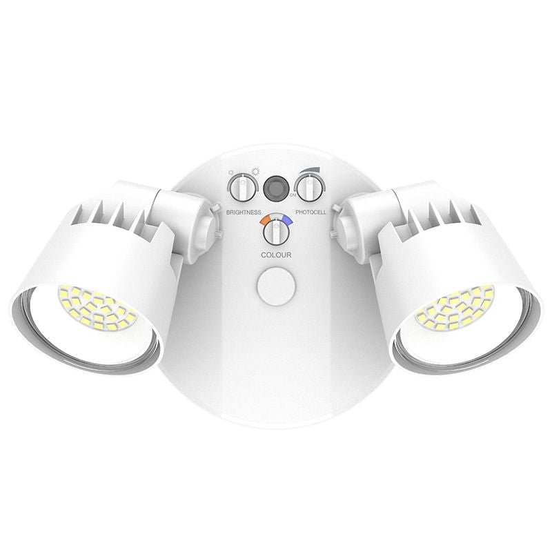Westgate No - Sensor X - Gen Advance Security Lights, 25W, 5000K, Led Outdoor Light - White - Sonic Electric