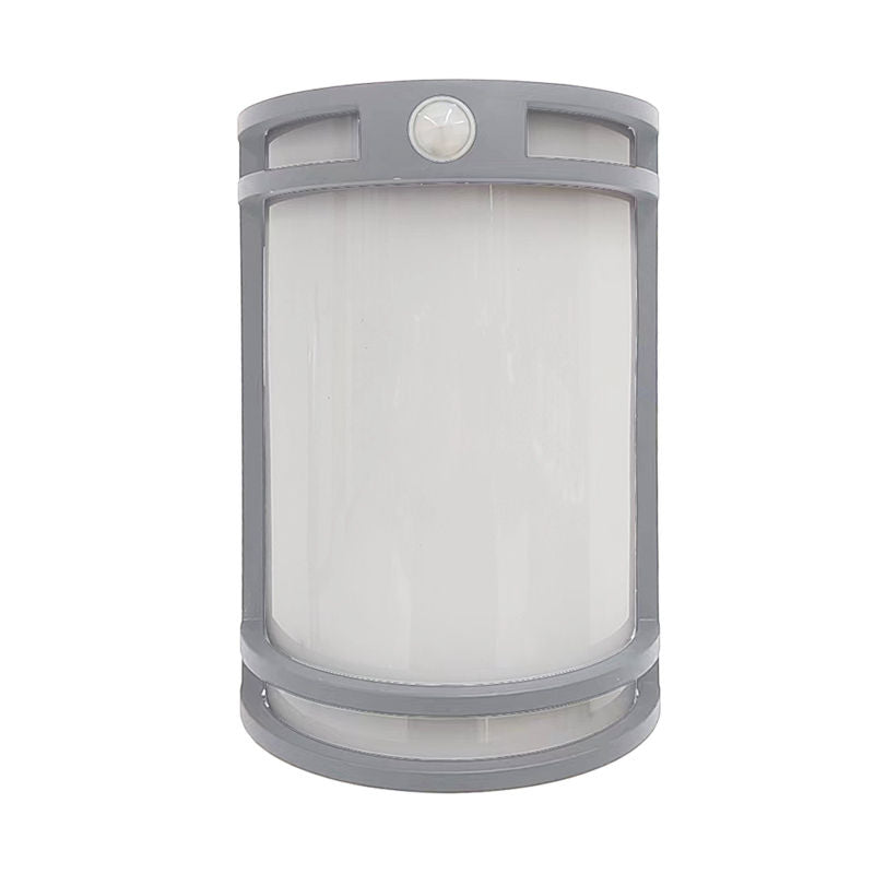 Westgate Outdoor/Indoor LED Decorative Wall Sconce, 15W, 2700K/3000K/3500K/4000K/5000K, Led Outdoor Lighting Resi - Silver - Sonic Electric