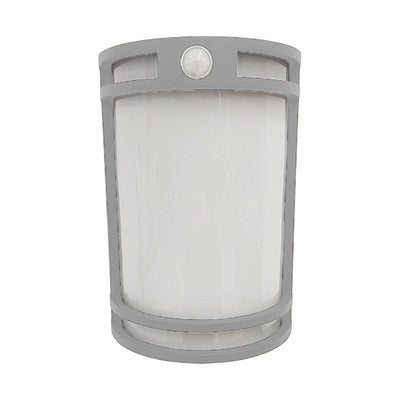 Westgate Outdoor/Indoor LED Decorative Wall Sconce, 15W, 2700K/3000K/3500K/4000K/5000K, Led Outdoor Lighting Resi - Silver - Sonic Electric