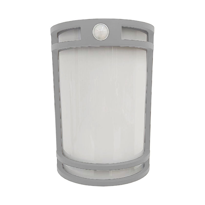 Westgate Outdoor/Indoor LED Decorative Wall Sconce, 15W, 2700K/3000K/3500K/4000K/5000K, Led Outdoor Lighting Resi - Silver - Sonic Electric