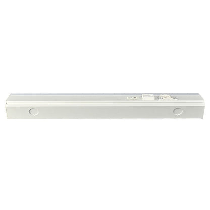 Westgate PSAL - 18 - 2R - MCT5 - WH 18in Angled 2 - rec Power Strip and Uc Light 20a 600lm Cr90 5cct - White - Sonic Electric
