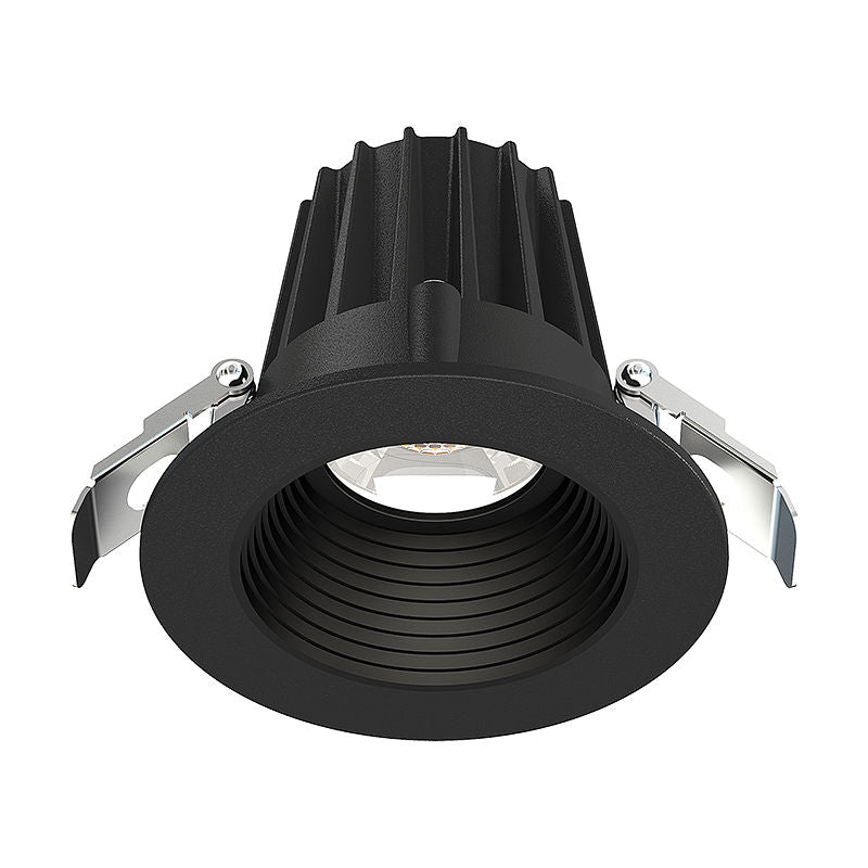 Westgate RDL2S - SB - MCT5 - BK Round High - Lumen Die - Cast LED Snap - In Canless Recessed Lights, 9W, 27K/30K/35K/40K/50K - Black - Sonic Electric
