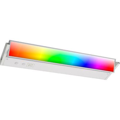 Westgate RGBW & 3CCT Under Cabinet Light, 20W, 3000K/4000K/5000K, Led Commercial Lighting - White
