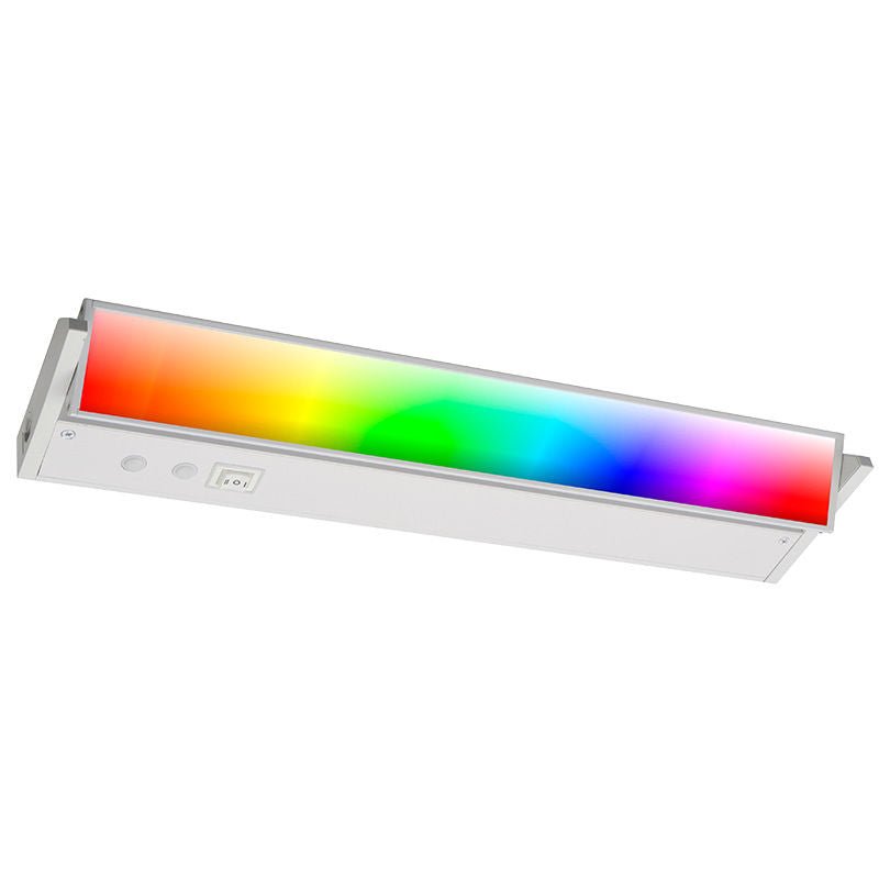 Westgate RGBW & 3CCT Under Cabinet Light, 5W, 5000K, Led Commercial Lighting - White - Sonic Electric