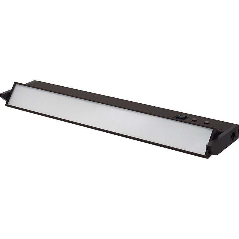 Westgate RGBW & 3CCT Under Cabinet Light, 8W, 5000K, Led Commercial Lighting - Bronze - Sonic Electric