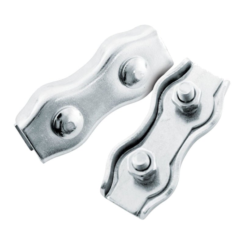 Westgate SCL - WRCL - DUPLEX 5/32in 4mm Duplex2 - Post Wire Rope Clip Cable Clamp - Sonic Electric