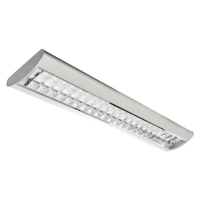 Westgate SCLP-4FT-50W-MCTP-D Architechtural Parabolic Suspended Light 4ft 50/40/35w 35/40/50k - White