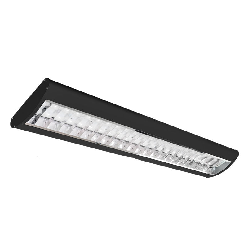 Westgate SCLP - 4FT - 50W - MCTP - D - BK Architechtural Parabolic Suspended Light - 4ft 40W, 35/40/50k Black - Sonic Electric