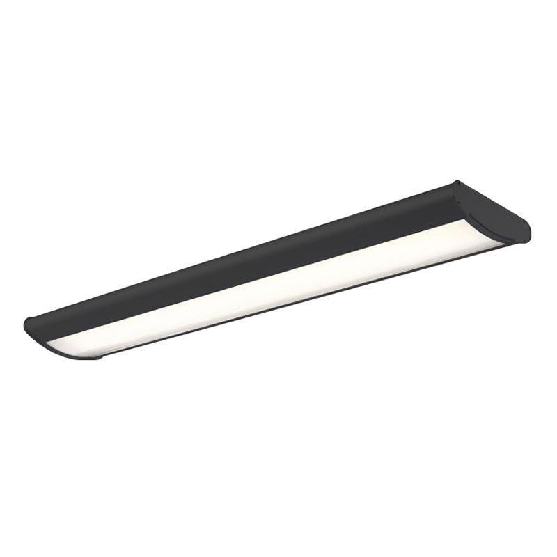 Westgate SCLT - 4FT - 50W - MCTP - D - BK Architechtural Lensed Suspended Light - 4ft 40W, 35/40/50k - Black - Sonic Electric