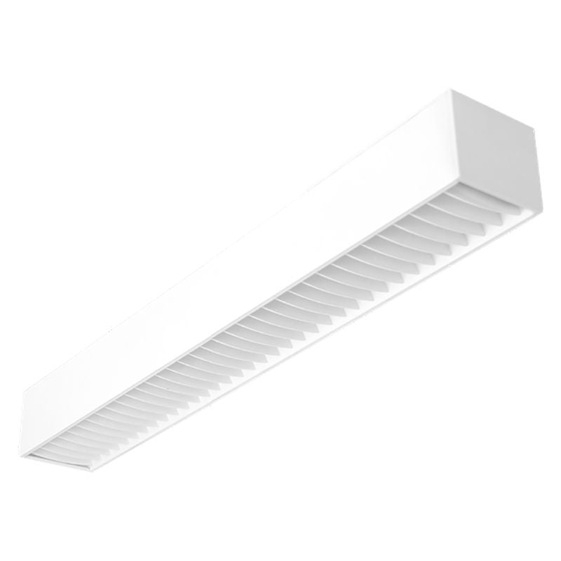 Westgate SCX4 - 1FT - 10W - MCT4 - D - LUV - WH LED 4" Superior Architectural Seamless Linear Lights with Louver Lens, 10W, 30K/35K/40K/50K - White - Sonic Electric