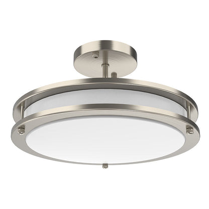 Westgate Slim Double - Ring Flush Mount Lights, 24W, 2700K/3000K/3500K/4000K/5000K, Led Outdoor Light - White - Sonic Electric