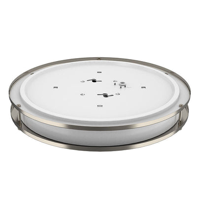 Westgate Slim Double - Ring Flush Mount Lights, 24W, 2700K/3000K/3500K/4000K/5000K, Led Outdoor Light - White - Sonic Electric