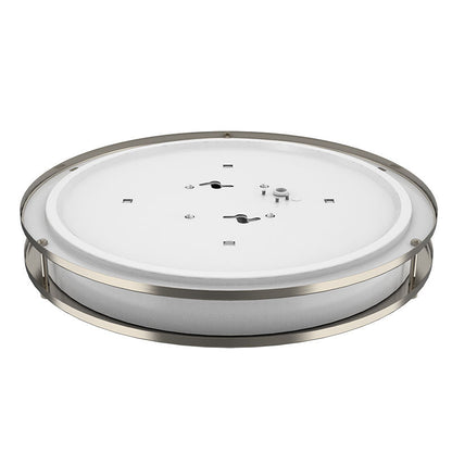 Westgate Slim Double - Ring Flush Mount Lights, 24W, 2700K/3000K/3500K/4000K/5000K, Led Outdoor Light - White - Sonic Electric