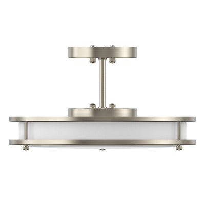 Westgate Slim Double - Ring Flush Mount Lights, 24W, 2700K/3000K/3500K/4000K/5000K, Led Outdoor Light - White - Sonic Electric