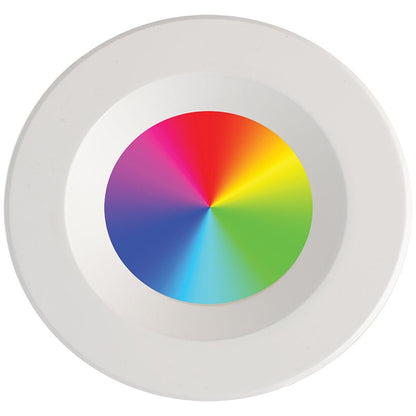 Malibu SkyTile™ 13W 6" Red Light Therapy Wellness Biohacking 5CCT RGBW LED Recessed Downlight