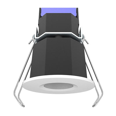 Westgate Snap-In 1in Round Recess Light, 8W, 27K/30K/35K/40K/50K, Led Light Bulbs - White