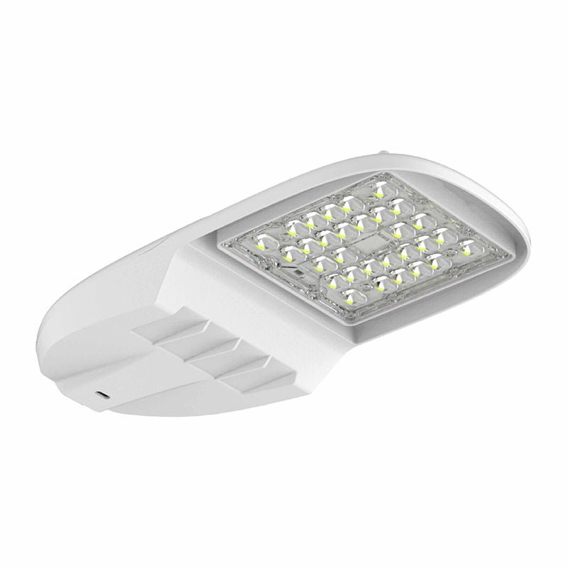 Westgate STL3 - 30W - 30K STL3 LED Street/Roadway Lights with NEMA Twist - Lock Photocell Socket, 30W, 30K - Light Grey - Sonic Electric