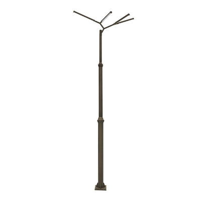 Westgate Tree of Light, A Natural Designer Light Structure for Open Areas, 100W, 3000K/4000K/5000K, Led Outdoor Light - Bronze