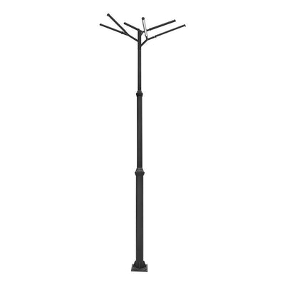 Westgate Tree of Light, A Natural Designer Light Structure for Open Areas, 150W, 3000K/4000K/5000K, Led Outdoor Light - Black