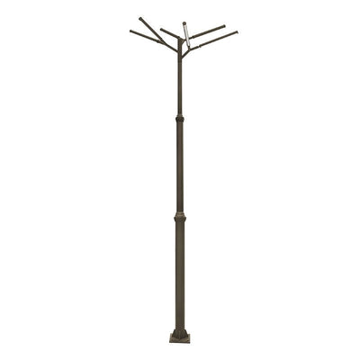 Westgate Tree of Light, A Natural Designer Light Structure for Open Areas, 150W, 3000K/4000K/5000K, Led Outdoor Light - Bronze
