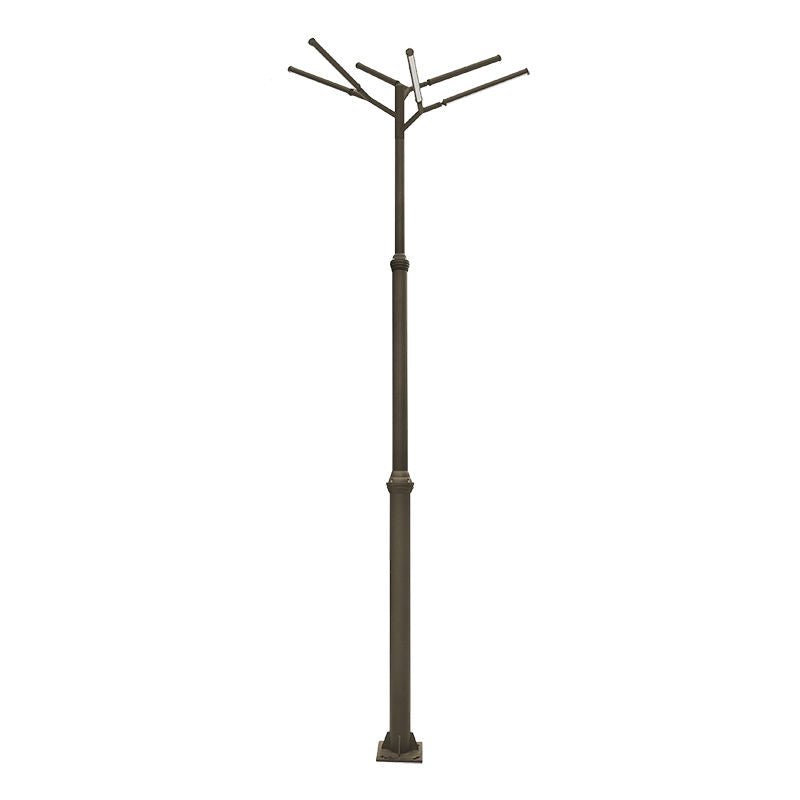 Westgate Tree of Light, A Natural Designer Light Structure for Open Areas, 150W, 3000K/4000K/5000K, Led Outdoor Light - Bronze - Sonic Electric