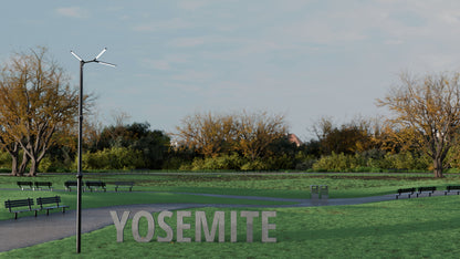 Westgate Tree of Light, A Natural Designer Light Structure for Open Areas, 225W, 3000K/4000K/5000K, Led Outdoor Light - Black - Sonic Electric