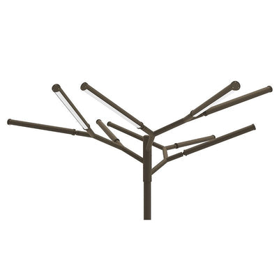 Westgate Tree of Light, A Natural Designer Light Structure for Open Areas, 225W, 3000K/4000K/5000K, Led Outdoor Light - Bronze - Sonic Electric