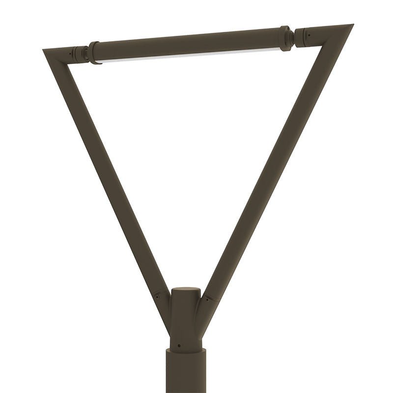 Westgate Tree of Light Post Top Double, 25W, 3000K/4000K/5000K, Led Outdoor Light - Bronze - Sonic Electric