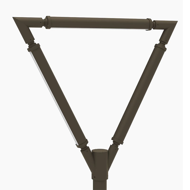 Westgate Tree of Light Post Top Double, 75W, 3000K/4000K/5000K, Led Outdoor Light - Bronze - Sonic Electric