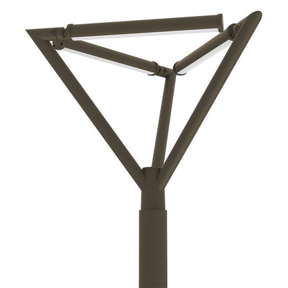 Westgate Tree of Light Post Top Triple, 75W, 3000K/4000K/5000K, Led Outdoor Light - Bronze - Sonic Electric