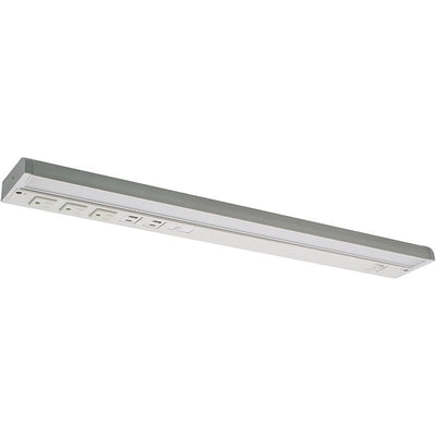 Westgate UCR - Undercabinet Series with Receptacles and USB Ports, 12W, 2700K/3000K/3500K/4000K/5000K, Led Retrofit Trim and Disk - White - Sonic Electric