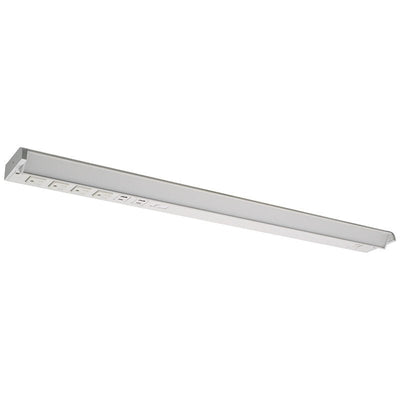 Westgate UCR - Undercabinet Series with Receptacles and USB Ports, 16W, 2700K/3000K/3500K/4000K/5000K, Led Retrofit Trim and Disk - White