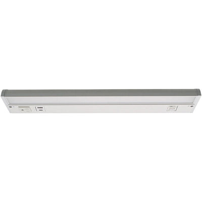 Westgate UCR - Undercabinet Series with Receptacles and USB Ports, 8W, 2700K/3000K/3500K/4000K/5000K, Led Retrofit Trim and Disk - White - Sonic Electric